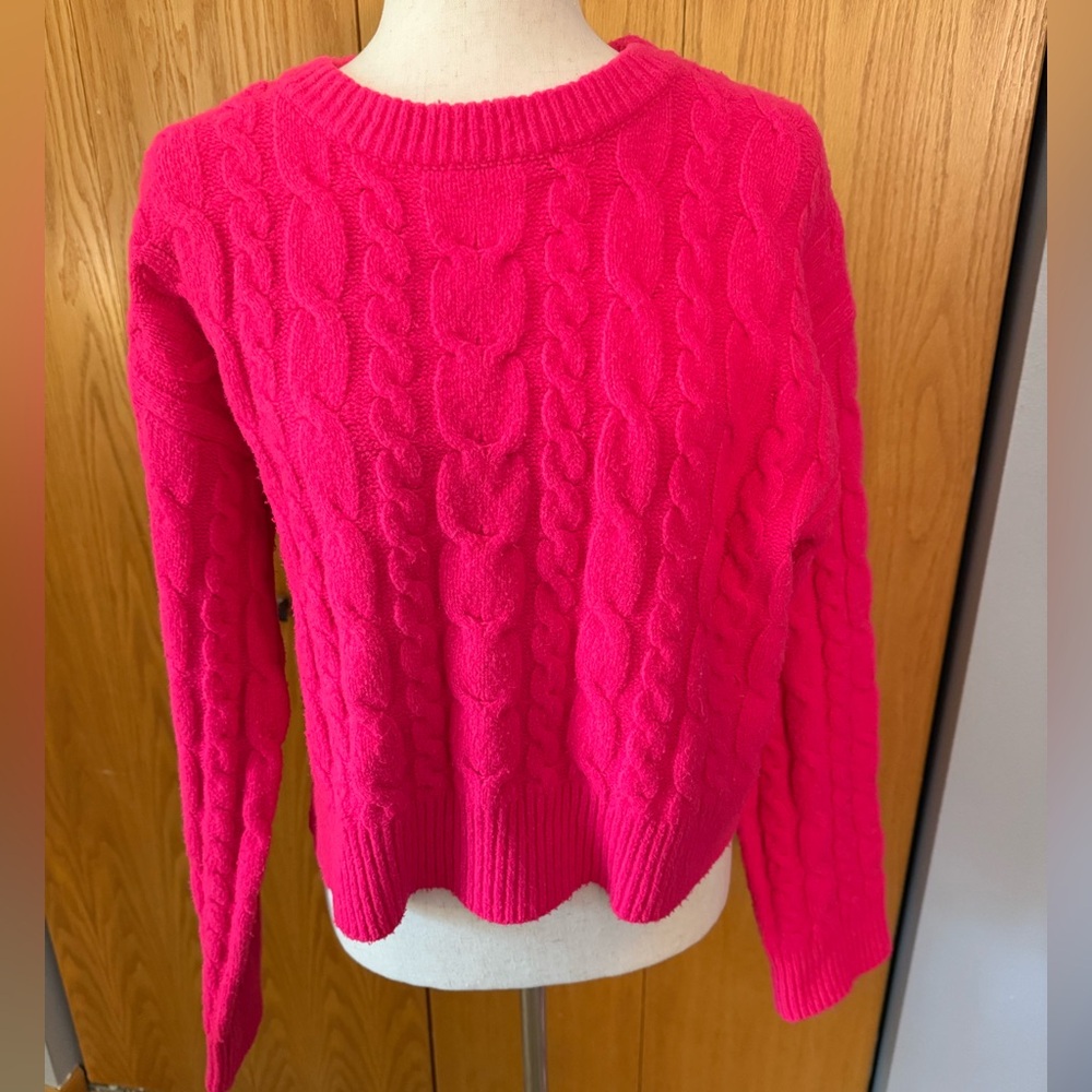 a new day Hot Pink Sweater